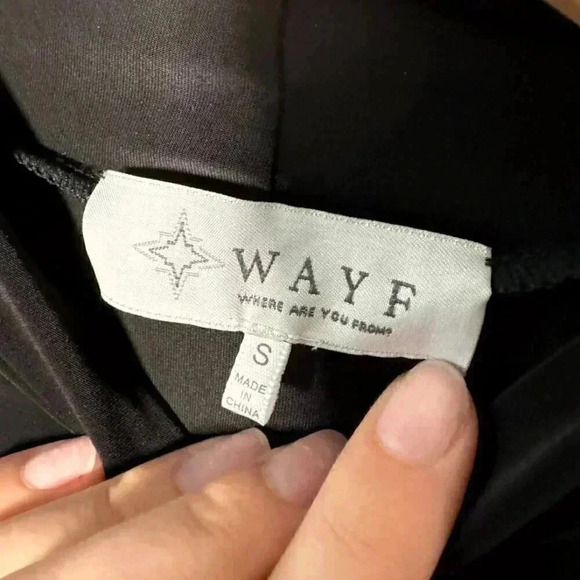 Wayf  Long Sleeve Turtleneck Small Bodysuit Cut Out - Picture 5 of 7